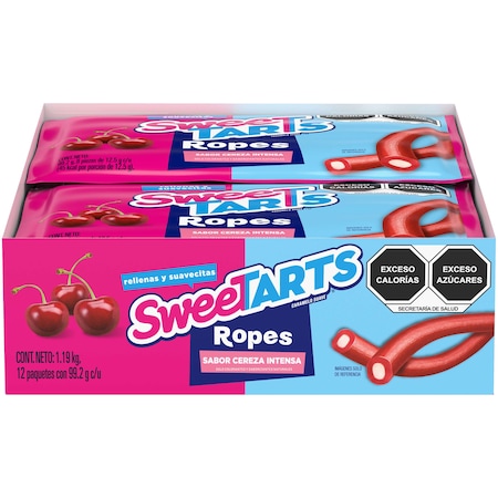 Nestle Nestle Sweetart Cherry Punch Rope 3.5 oz., PK48 00079200556662U